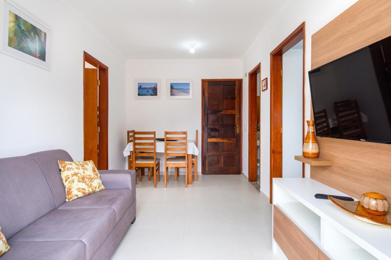 Apartamento A 100 Metros Da Praia - 01 Dormitorio - Edificio Agua Viva أوباتوبا المظهر الخارجي الصورة