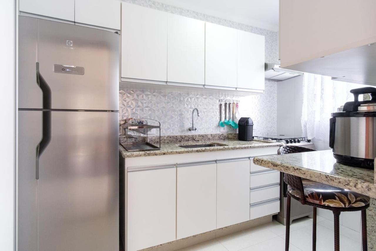 Apartamento A 100 Metros Da Praia - 01 Dormitorio - Edificio Agua Viva أوباتوبا المظهر الخارجي الصورة
