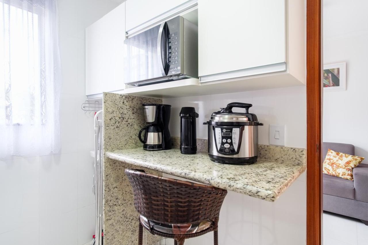 Apartamento A 100 Metros Da Praia - 01 Dormitorio - Edificio Agua Viva أوباتوبا المظهر الخارجي الصورة