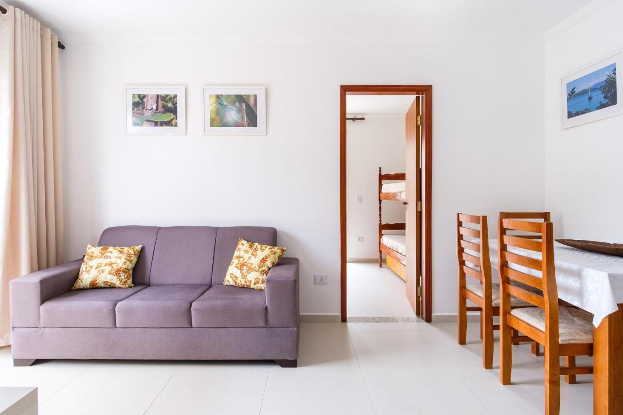 Apartamento A 100 Metros Da Praia - 01 Dormitorio - Edificio Agua Viva أوباتوبا المظهر الخارجي الصورة
