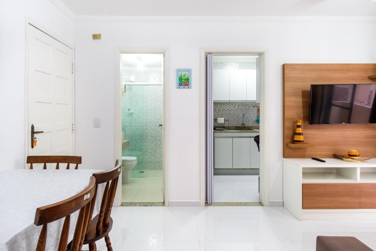 Apartamento A 100 Metros Da Praia - 01 Dormitorio - Edificio Agua Viva أوباتوبا المظهر الخارجي الصورة