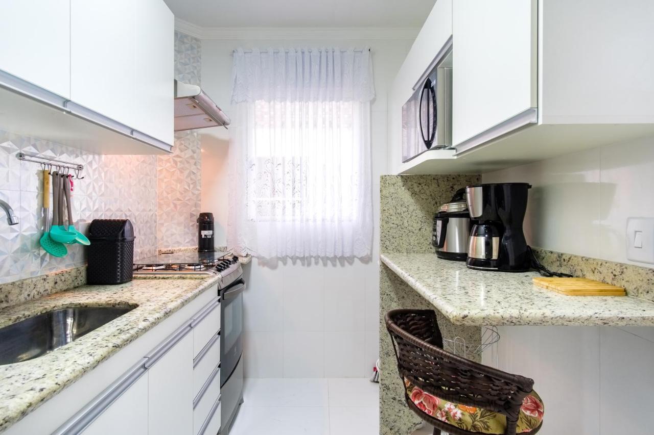 Apartamento A 100 Metros Da Praia - 01 Dormitorio - Edificio Agua Viva أوباتوبا المظهر الخارجي الصورة