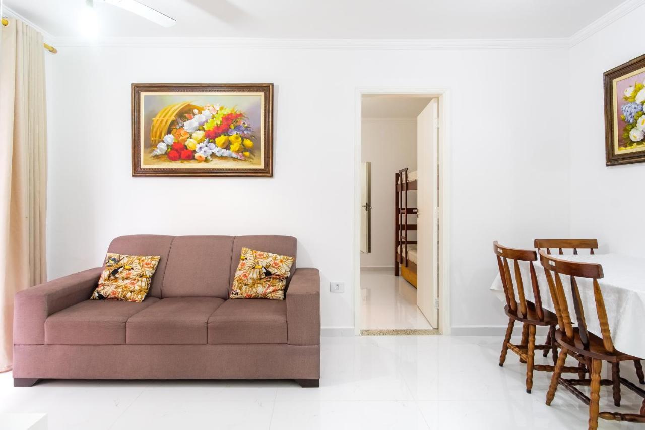 Apartamento A 100 Metros Da Praia - 01 Dormitorio - Edificio Agua Viva أوباتوبا المظهر الخارجي الصورة