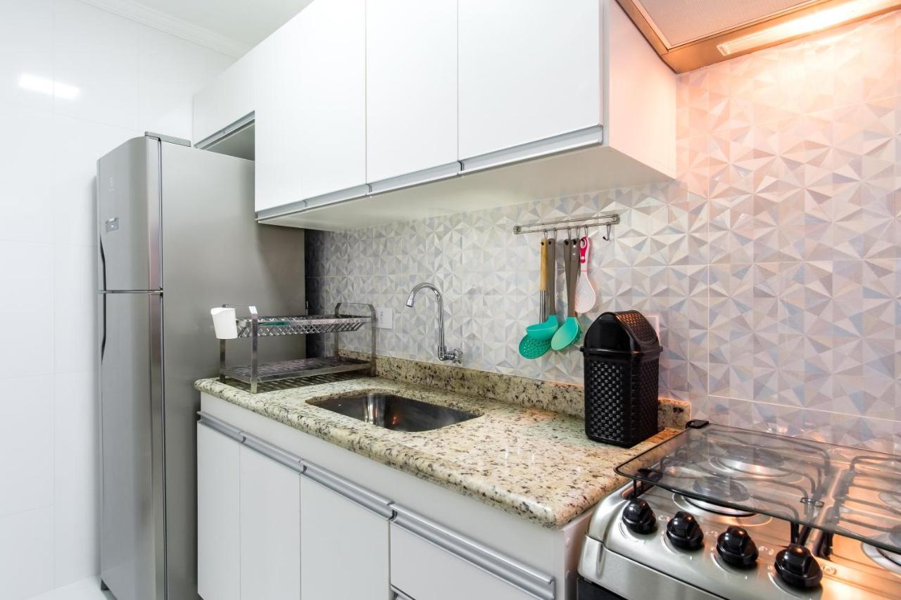 Apartamento A 100 Metros Da Praia - 01 Dormitorio - Edificio Agua Viva أوباتوبا المظهر الخارجي الصورة