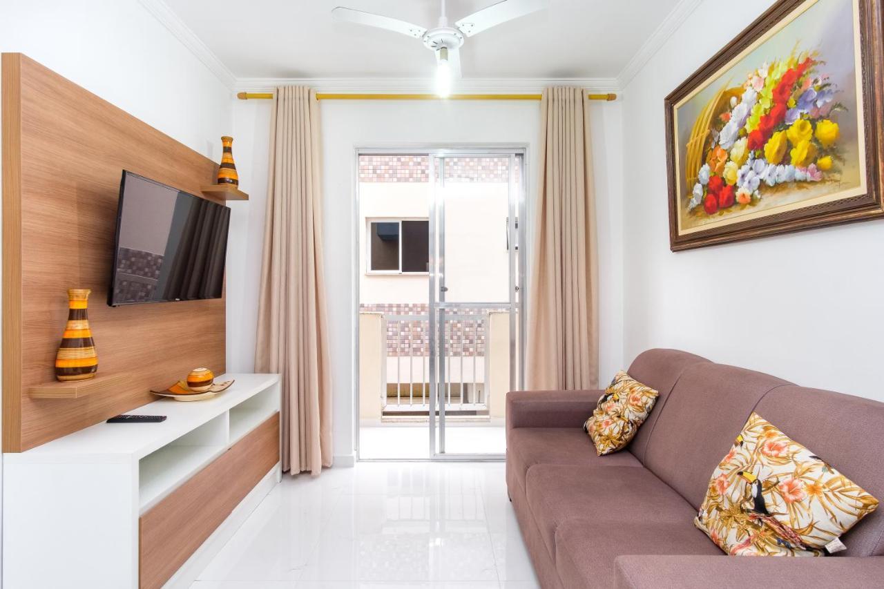 Apartamento A 100 Metros Da Praia - 01 Dormitorio - Edificio Agua Viva أوباتوبا المظهر الخارجي الصورة