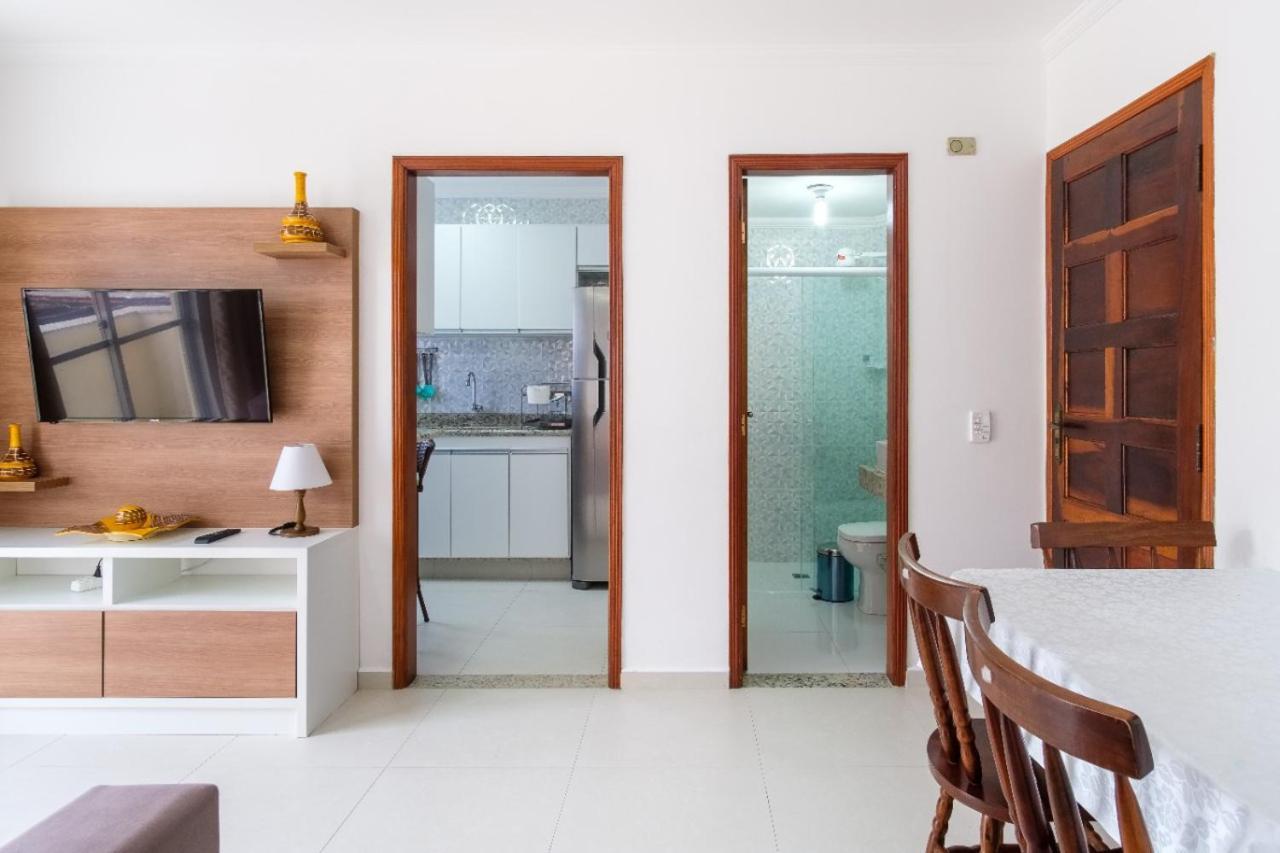 Apartamento A 100 Metros Da Praia - 01 Dormitorio - Edificio Agua Viva أوباتوبا المظهر الخارجي الصورة